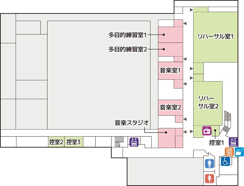 地下1階平面図